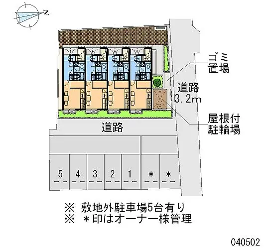 ★手数料０円★飯能市本町　月極駐車場（LP）